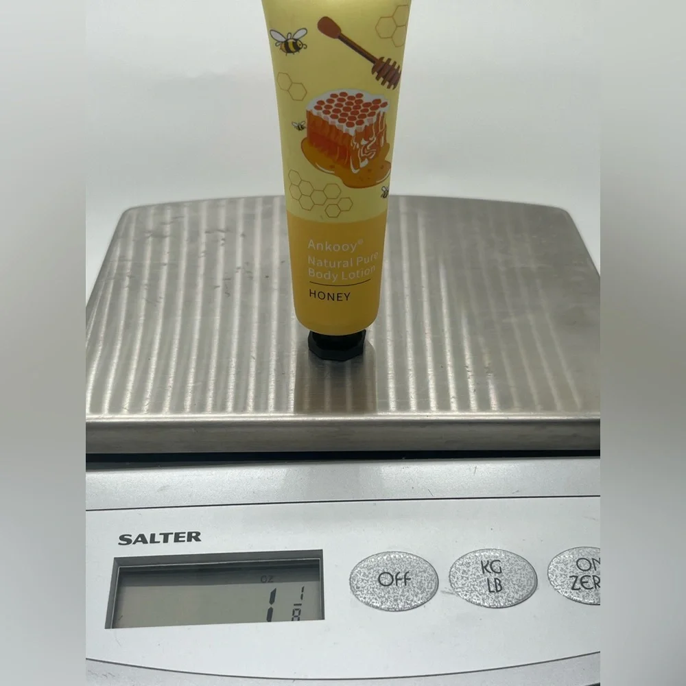 Ankooy Natural Pure Body Lotion Honey Extract 30g New & Sealed For Dry Skin